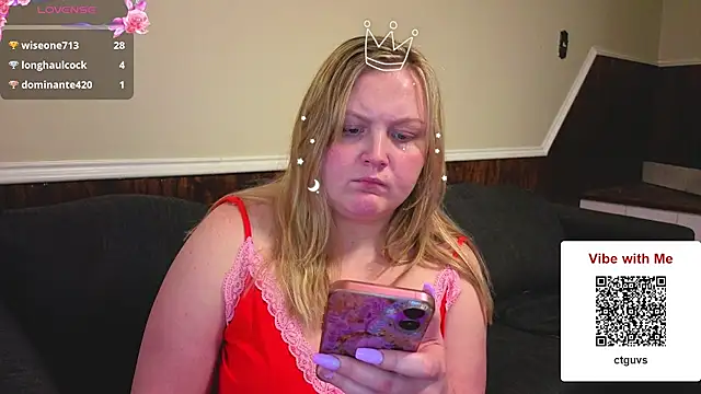 PhatAssBlond élő XXX-chatje