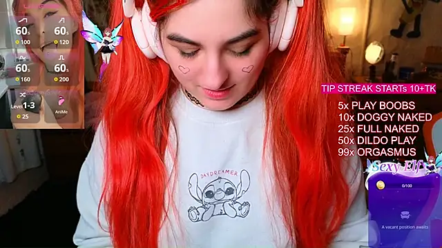 jennystyle élő XXX-chatje