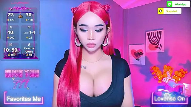 _prettyjawdropper_: διαδικτυακό σόου στην κάμερα