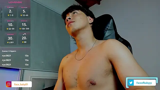 facebaby1のライブXXXチャット