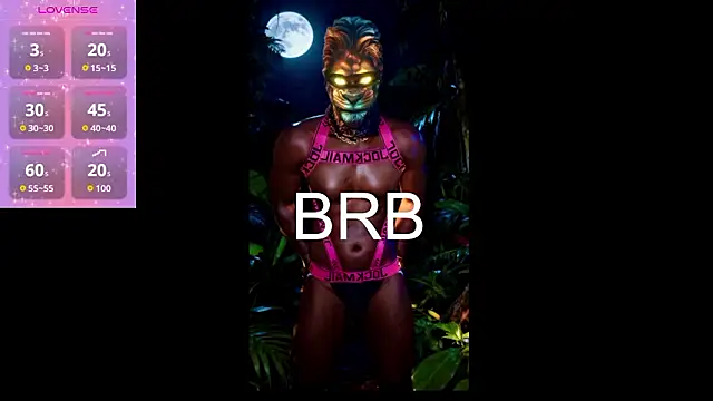 Show de CuriousLyon na webcam