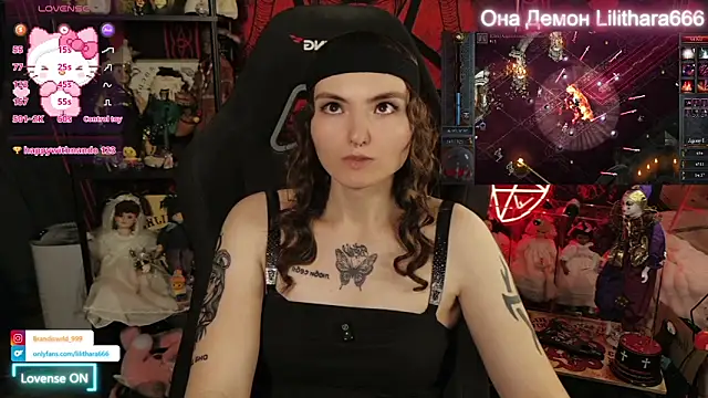 Lilithara666 Webcam show