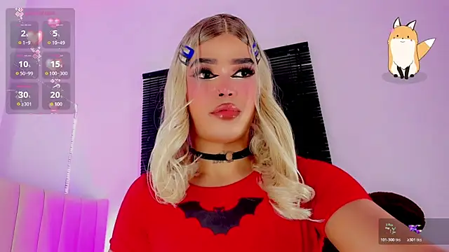 ladytslatina: διαδικτυακό σόου στην κάμερα