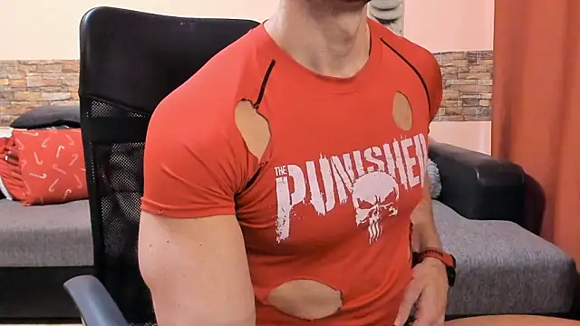 HotHunkTrainer Pertunjukan Webcam