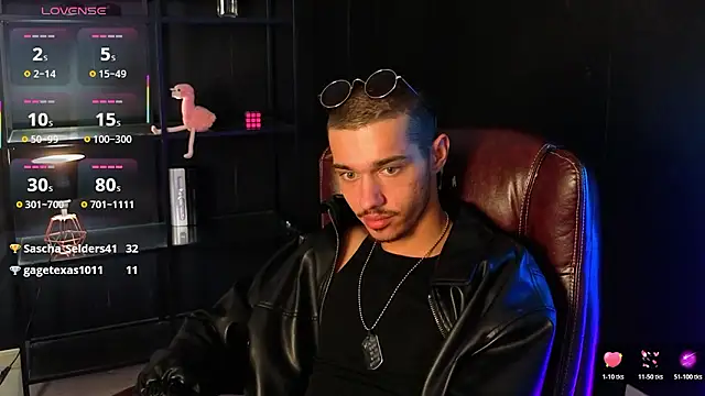 KaydenDrew élő XXX-chatje