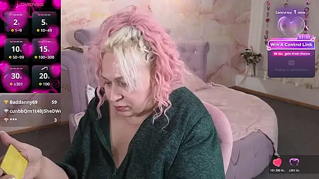 Penelope_Pinky Adlı Modelin Web Kamerası Şovu