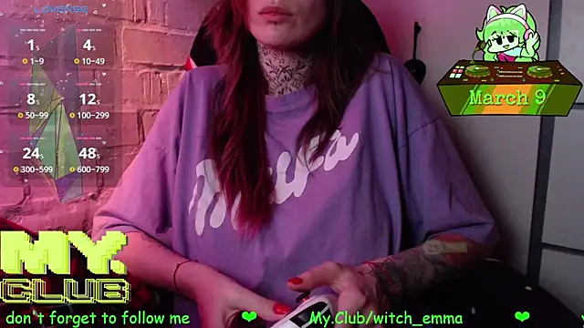 Chat +18 de Witch_Emma ao vivo