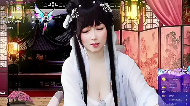 LuckyCute-Tutu élő XXX-chatje