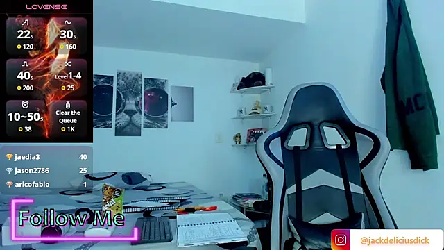 jackdeliciusdick Chat XXX in diretta