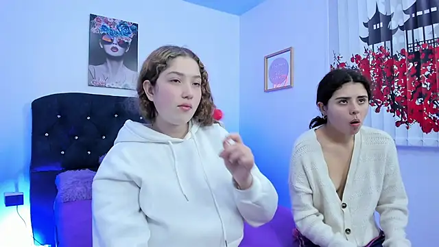 Show de valeria_and_zoe na webcam