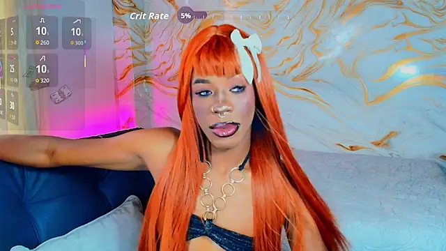 EbonyHansNight: διαδικτυακό σόου στην κάμερα