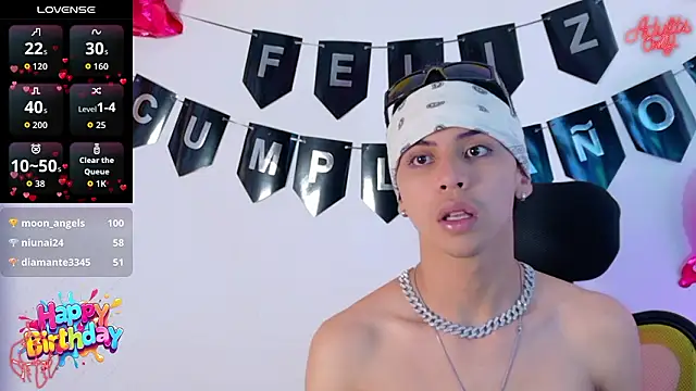 Show de Prince_Apolo na webcam