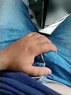 Show de homem-amador na webcam