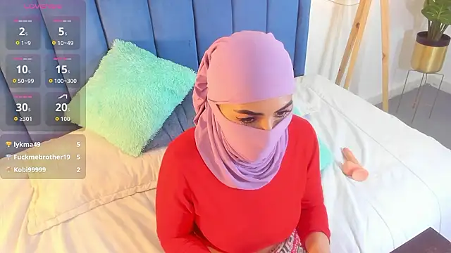 Show de _jamiila na webcam