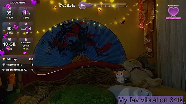 ArianaLight élő XXX-chatje