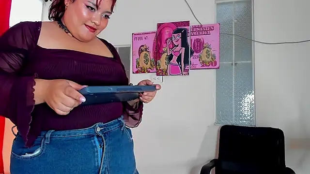 AleSweet Show in webcam