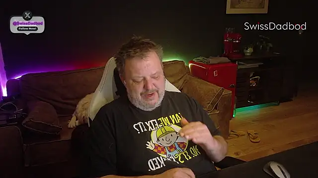 SwissDadbod Pertunjukan Webcam