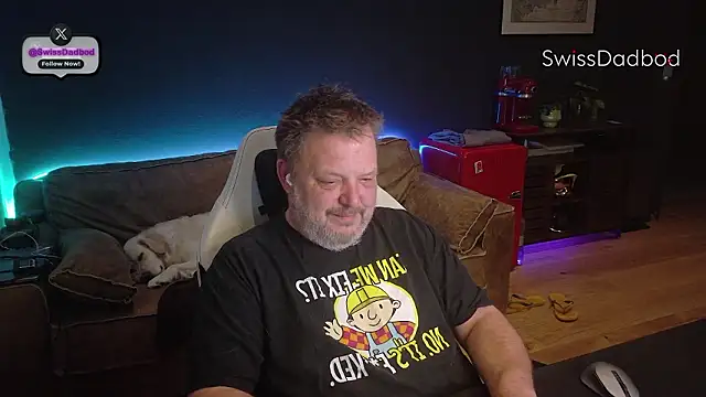 SwissDadbod Pertunjukan Webcam