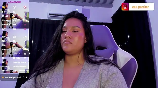 ZoeParckerのライブXXXチャット