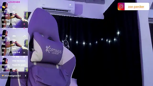 Chat XXX ao vivo de ZoeParcker