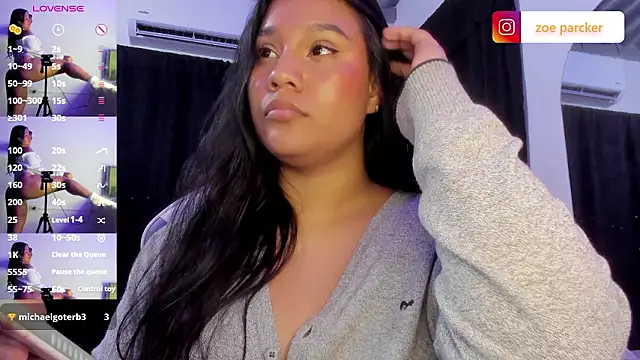 ZoeParcker 라이브 XXX 채팅