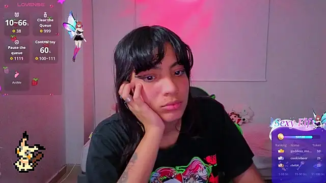 Chat +18 de Lovelyamyy ao vivo