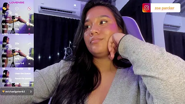 ZoeParckerのライブXXXチャット