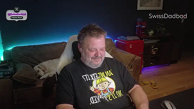 SwissDadbod Pertunjukan Webcam