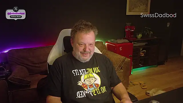 SwissDadbodのライブXXXチャット