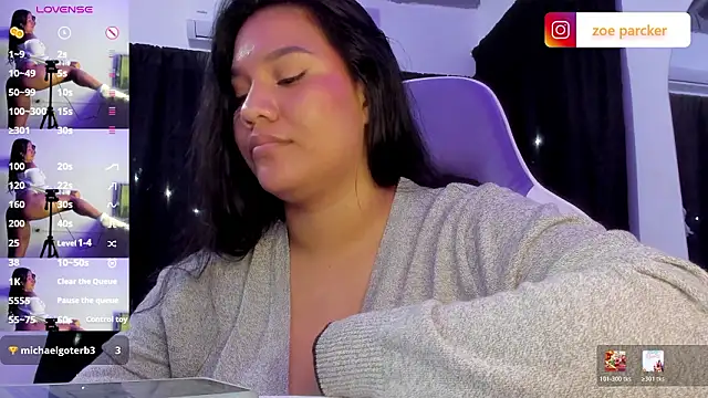 Chat XXX ao vivo de ZoeParcker