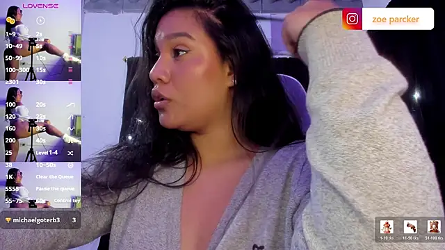 ZoeParcker Chat XXX in diretta