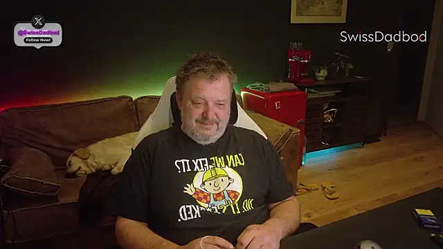 SwissDadbod webkamerás műsora