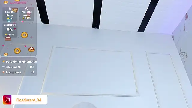 Cloedurant élő XXX-chatje