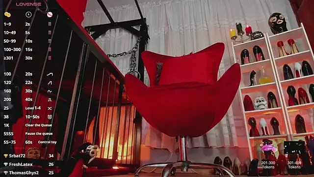 MistressAndreのライブXXXチャット