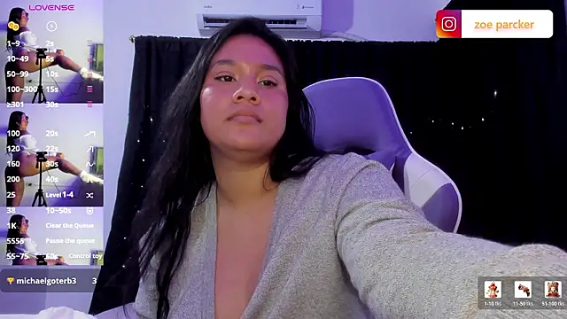 Chatroom XXX en direct de ZoeParcker