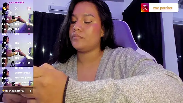 ZoeParcker's Live XXX Chat