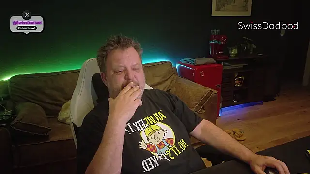 SwissDadbod élő XXX-chatje