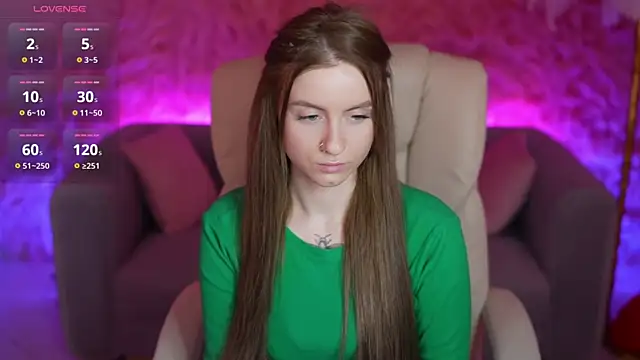 Show modela AlexaFleur na web-kameri