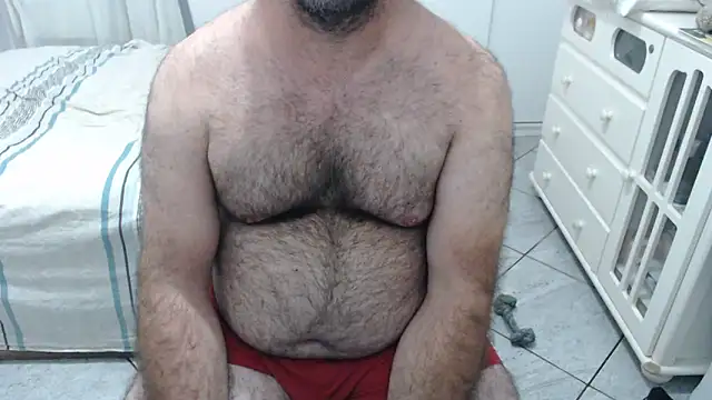 Show de MysterBearMG na webcam