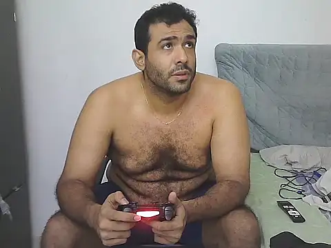 Show de AlphaLatinoBear na webcam