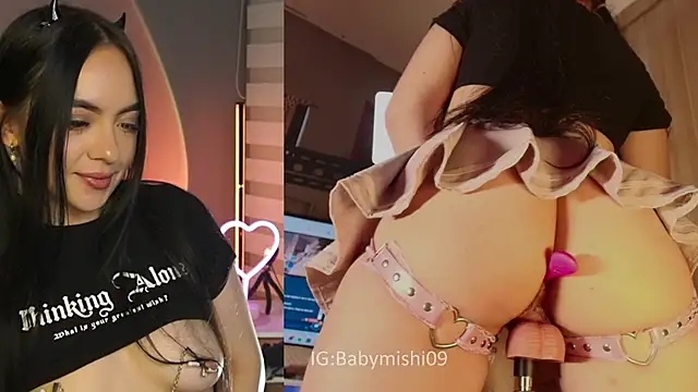 Babymishiのウェブカメラショー