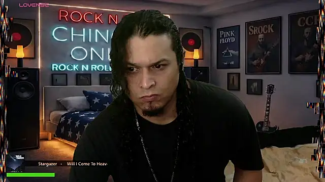 chino_roz 网络视讯表演