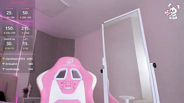 Pertunjukan Kamera Web VirginChloe