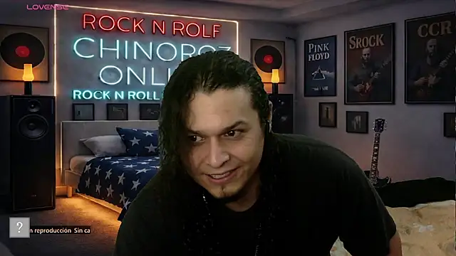 chino_roz: διαδικτυακό σόου στην κάμερα