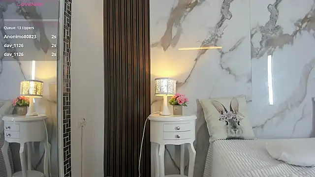 Chat +18 de hannahill69 ao vivo