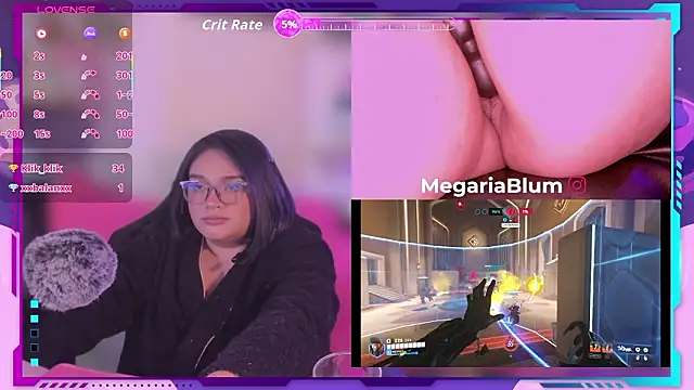 MegariaB's Live XXX Chat