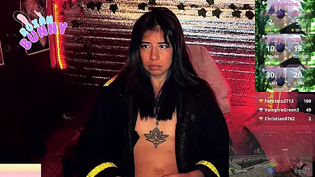 Živý XXX chat Roxanbunny1