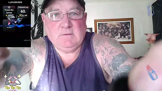 KINKYBLUEYES69 élő XXX-chatje