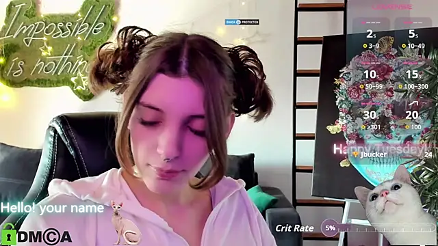 XXX chat uživo modela CherryBloom777