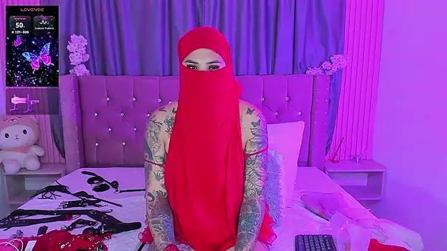 Show webcam de Nayla-Mouna